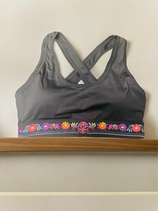 Linda Mujer Black Sports Bra